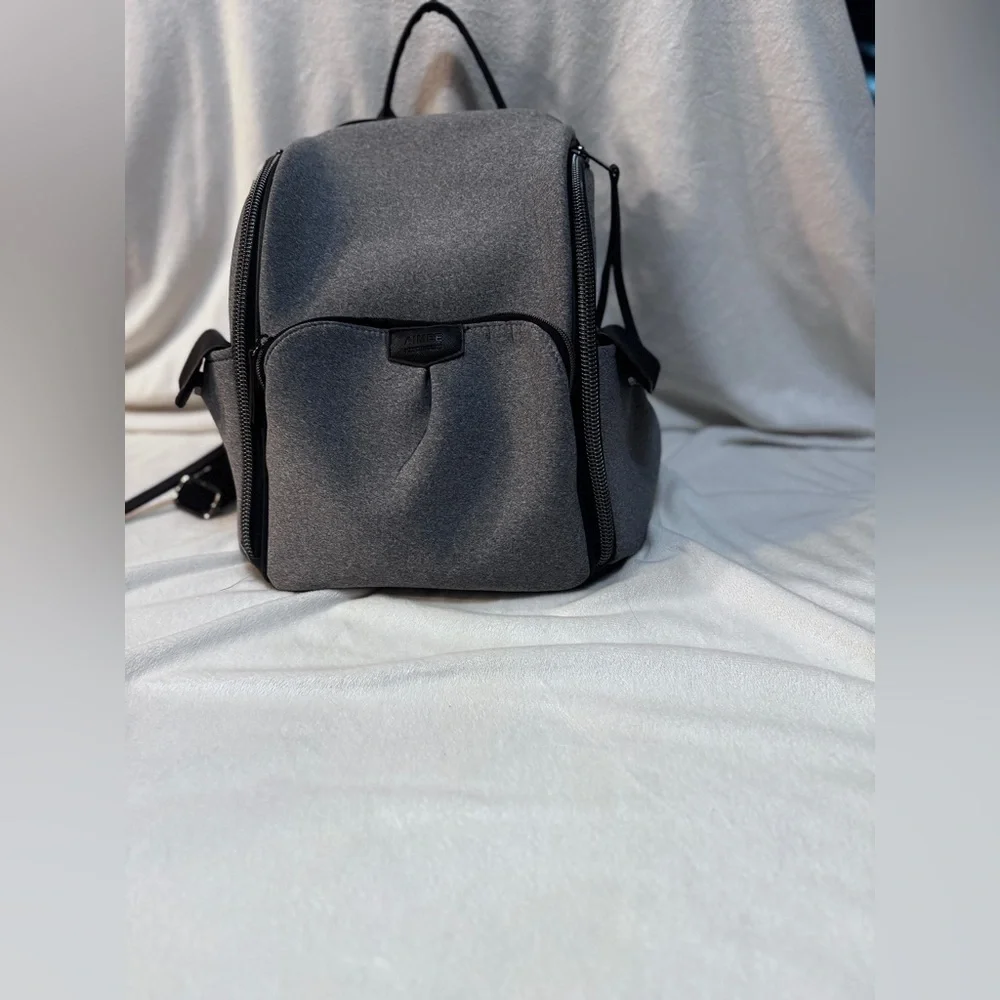 Aimee Kestenberg Sardinia Neoprene Backpack Gray 16
